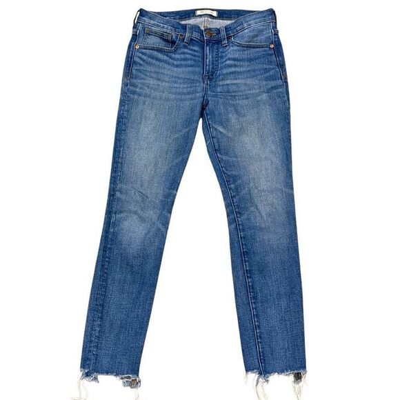 Madewell 9” high rise skinny crop jeans size 28 - Picture 1 of 4